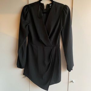Windsor Black Jumper / Romper (Petite)